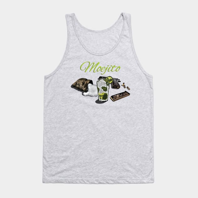 Moejito Tank Top by Bo Time Gaming